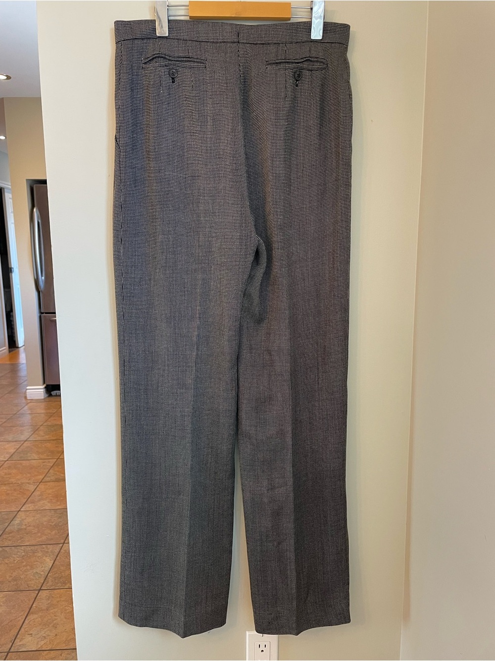 Max Mara Vintage Wool & Silk Blend Trousers Pants size 12 / 44 Luxury Old Money - Picture 5 of 11